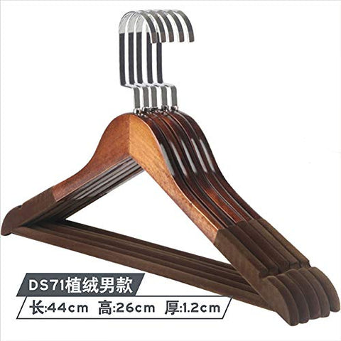 Xyijia Hanger Wooden Clothes Rack Adult Clothing Store Children's Wooden Clothes Wooden Clothes Hangers Hangers Clothes Brackets Household