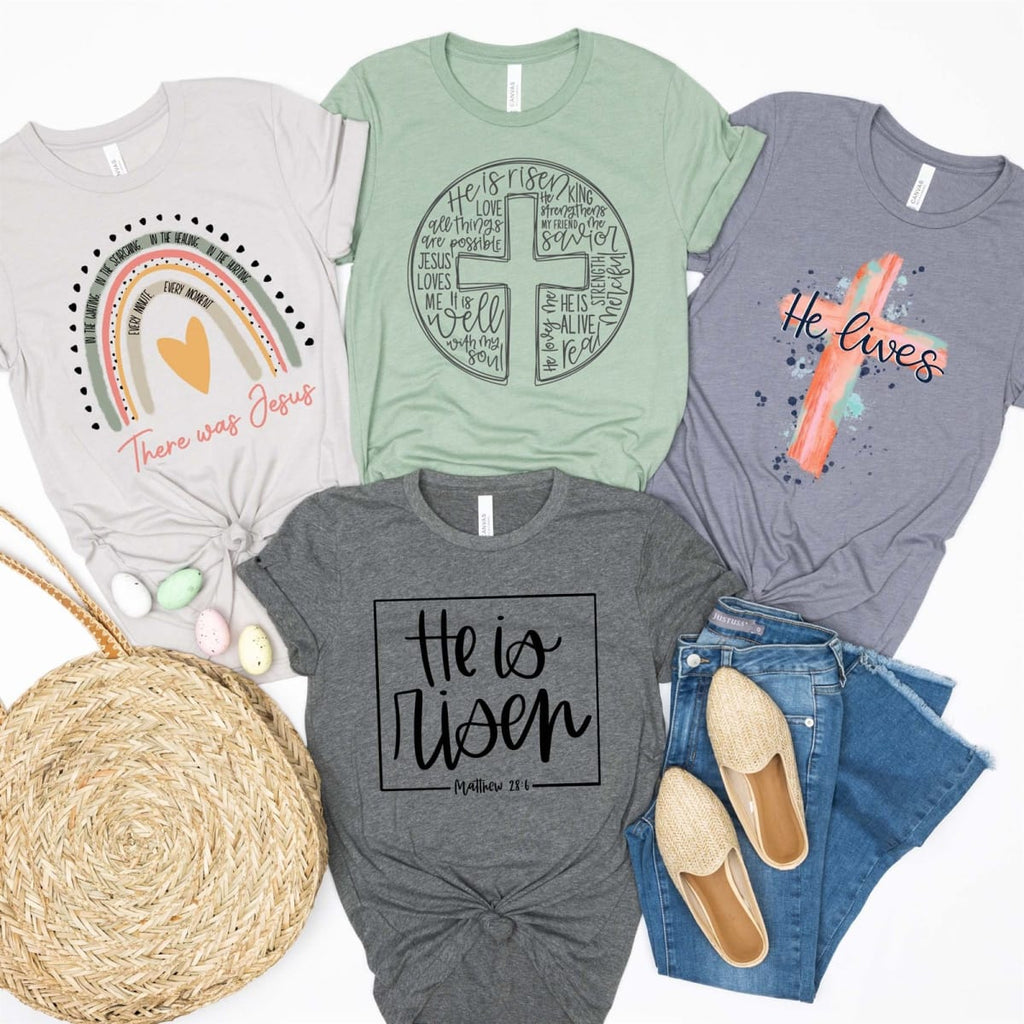 He Is Risen Easter Tees – Only $19.99!