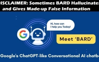 After Losing $150 BILLION on Chat AI Botched Launch, Google Search Head Explains Their AI Suffers “Hallucination” Giving “Convincing but Completely Made-up Answers”