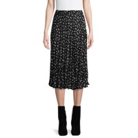 Time and Tru Women’s Midi Crinkle Skirt only $6.79