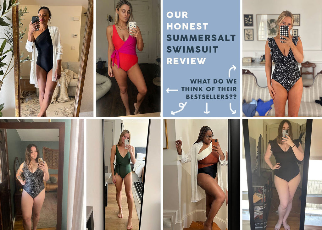 Unphotoshopped Women Honestly Review Summersalt’s 3 Bestselling Swimsuits