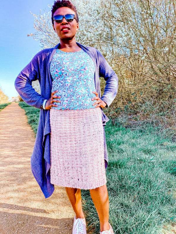 Knit Yourself a Skirt with the Hopeful Skirt Pattern
