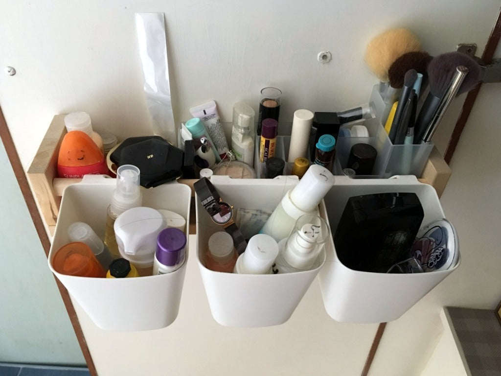 You’ll have space for this simple $8 makeup organizer
