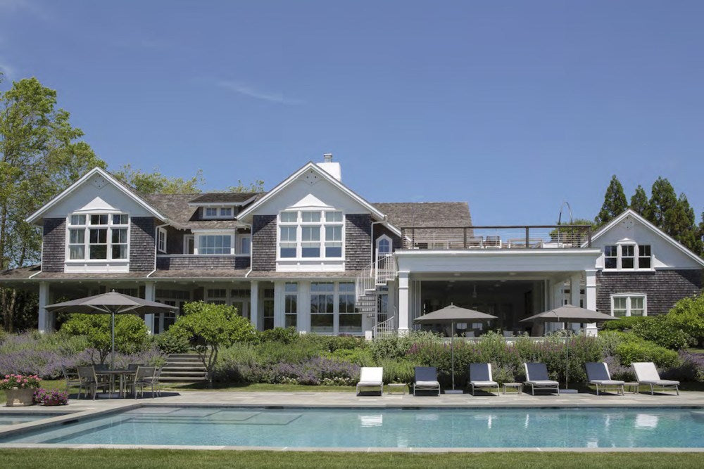 This quintessential home in the Hamptons got a design makeover that makes it more than just a fabulous vacation h0me: It has enough space and utility to serve as a full-time residence for extended periods like the one experienced during the pandemic.
