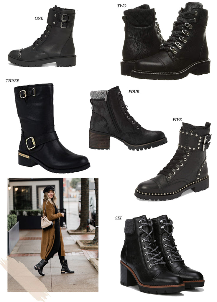 Trending For Fall: Combat Boots