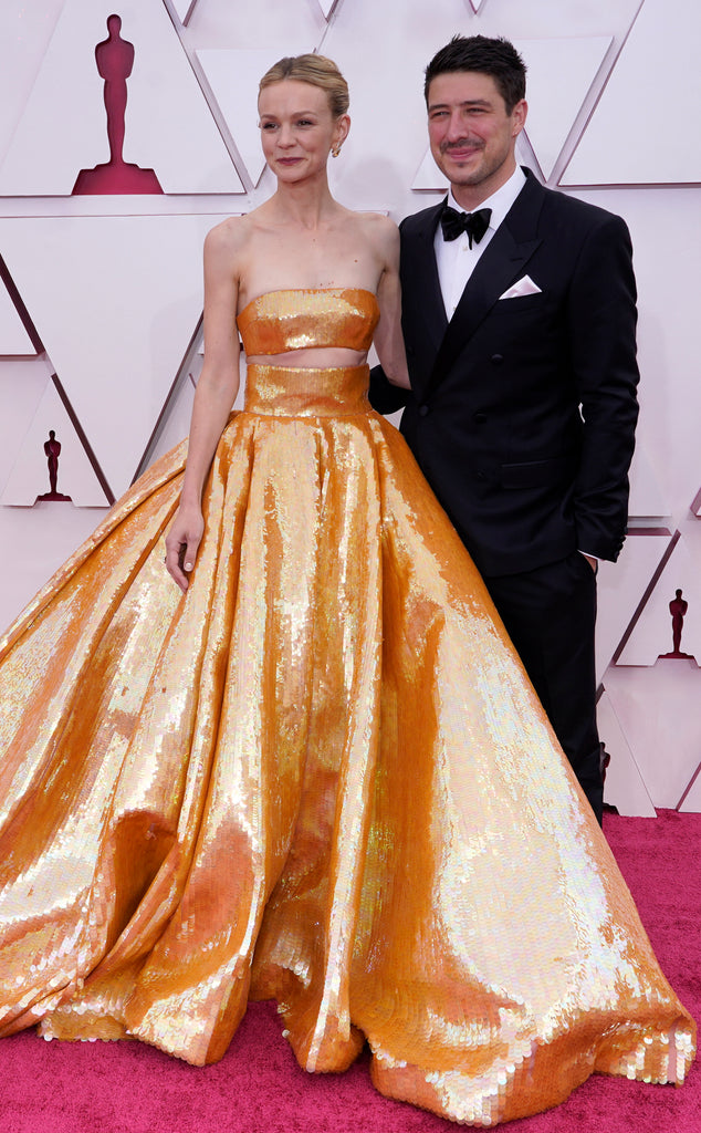 Carey Mulligan’s Oscars Dress Is ‘Beauty & The Beast’ But Make It Fashion