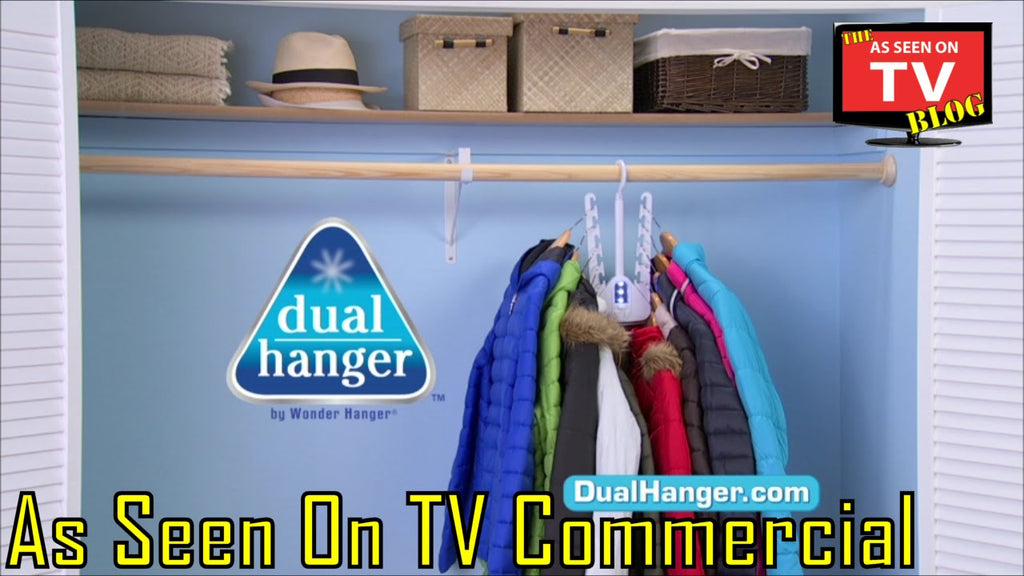 Dual Hanger As Seen On TV Commercial Buy Dual Hanger As Seen On TV Hanger By Wonder Hanger by The As Seen On TV Blog (6 years ago)