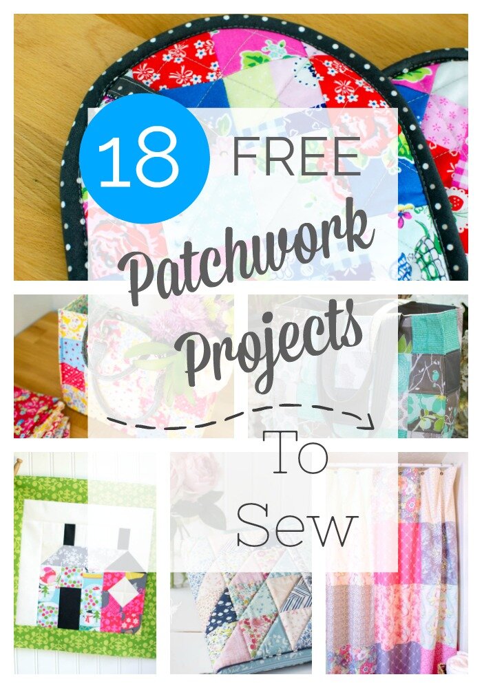 18 Patchwork Projects to Sew (Everything but Quilts)