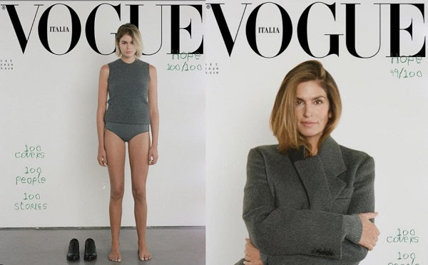 Kaia Gerber Follows In Mother’s Supermodel Footsteps On Vogue Italia’s Cover