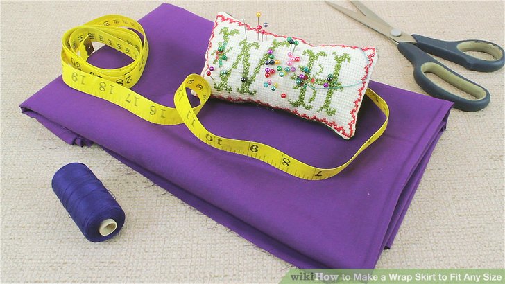 How to Make a Wrap Skirt to Fit Any Size
