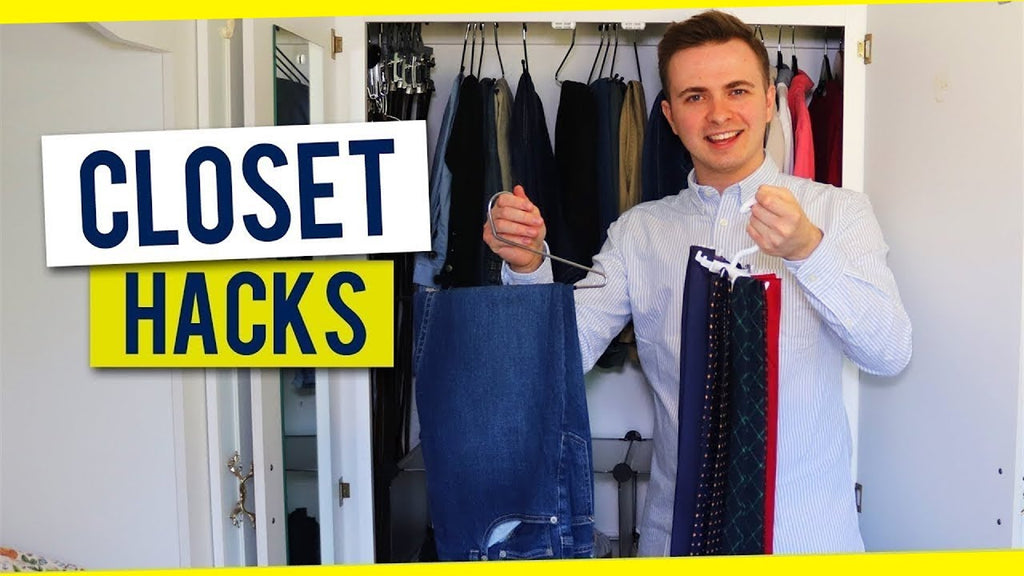 In this video, I run you through some men's wardrobe organisation ideas to help you easily keep your wardrobe or closet organised