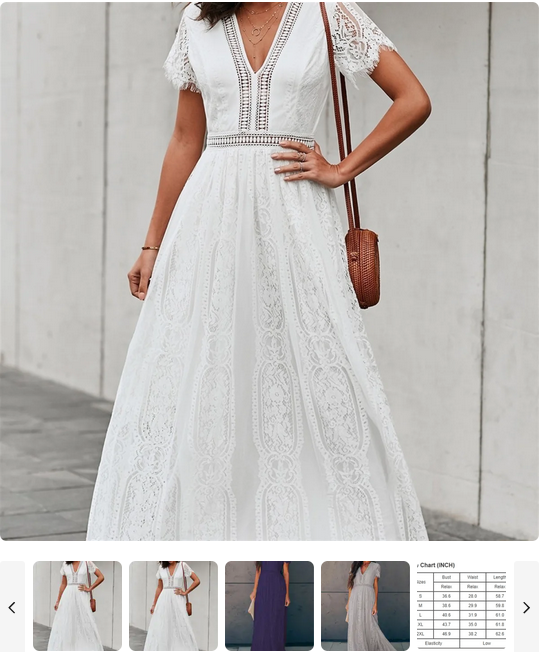 Fill Your Heart Lace Maxi Dress for $54.99 (was $108.99) 3 days only.