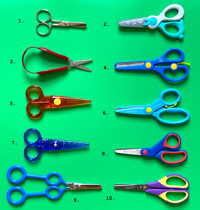 What Are The Best Scissors for Montessori Toddlers? We Road Test 10 Pairs including Safety & Spring Assisted Scissors