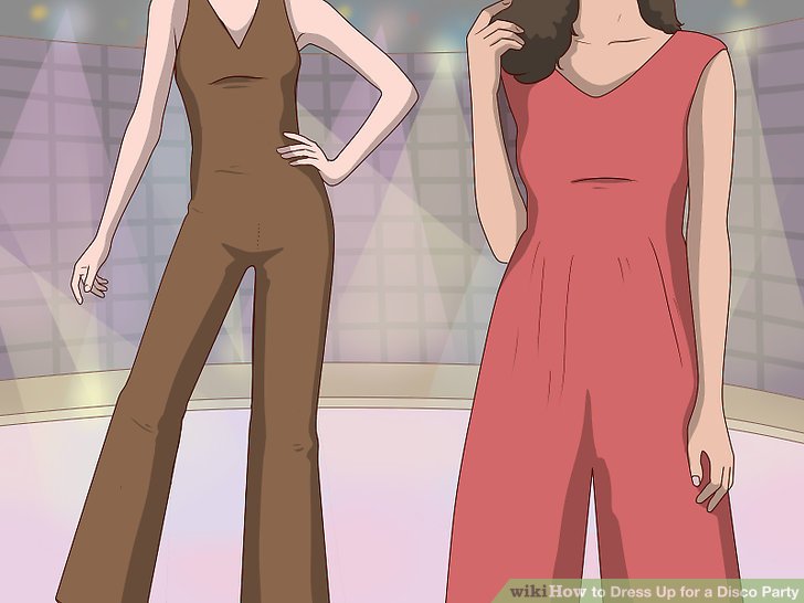 How to Dress Up for a Disco Party