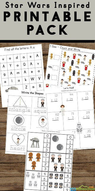 Star Wars Worksheets