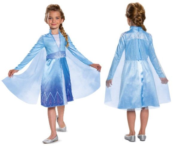 Disguise Disney Elsa Frozen 2 Costume Blue, Small (4-6) – $9.75 (reg. $15), Best price