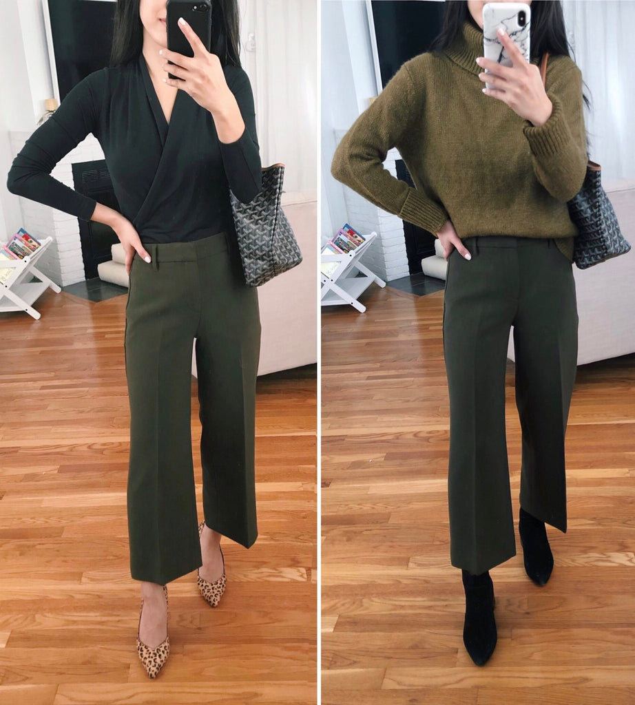 Fit reviews: work pants, pleated maxi + chunky knits