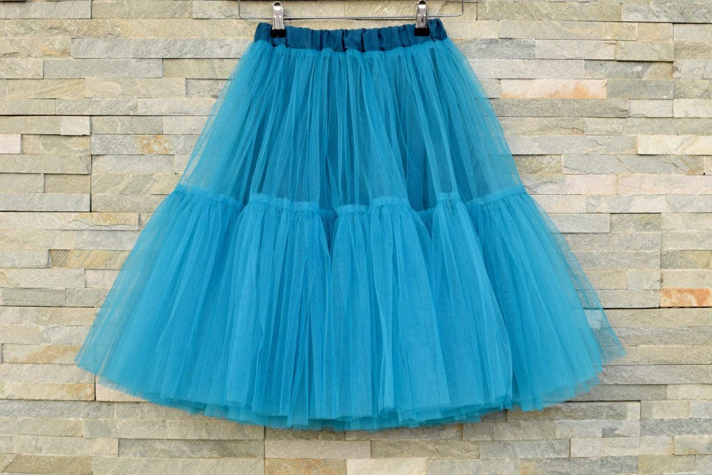 DIY Tiered Tulle Skirt Sewing Tutorial