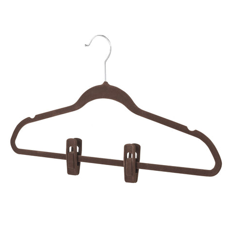 Hanger Clips - Set of 12 - Chocolate - Hang It Up Special -  75% OFF