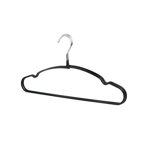 Xyijia Hanger (20 Pieces/Lot PVC Coated Clothes Hangers/Metal Bended Hanger