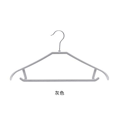 Xyijia Hanger Clothes Rack Household Wide Shoulders, No Trace Clothes Hanger Wardrobe Clothing Plastic Hook Clothes Rack Antiskid Clothes Hanger