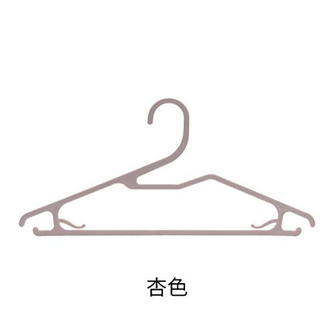 Xyijia Hanger Adult Plastic Seamless Clothing Hangers Clothes Hangers Clothes Cupboards for Airing Multi-Functional Clothes Brackets