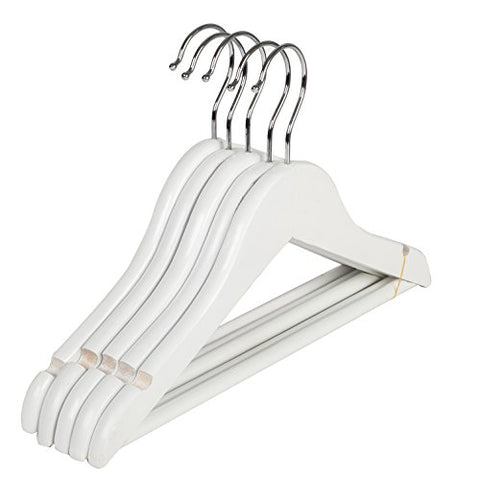 Kexinfan Hanger Kids Kids Clothes Clothes Clothes Wood Wood Clothing Home Baby Racks Wood, 10 Pieces, White