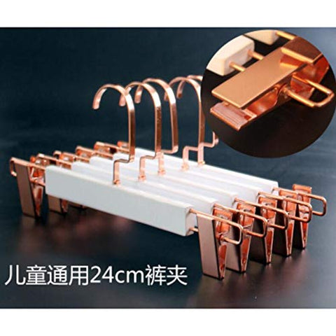 Xyijia Hanger 10Pcs/Lot 44.5Cm/30Cm/Custom White Solid Wood Clothes Stand Adult Male and Female Children Wooden Anti-Skid Hanger