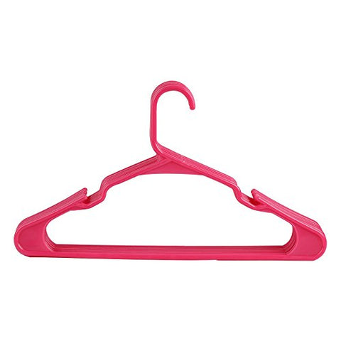 U-emember Pp Racks Home Adult Clothes Rack Clothes Rack Clothes Rack Of Plastic Non-Marking Clothes Hangers Clothes Holding A Coat Hanger, 10, Of Red Adult