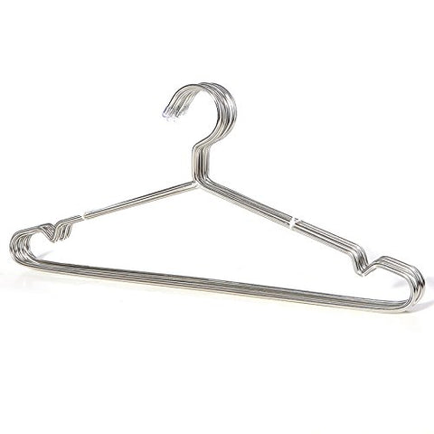 U-emember Solid Stainless Steel Drying Rack Of Iraq Intensify Bold Home Adult Children'S Clothes Hanging Clothes Rack Package Of 10 And 10, The Standard Of 32Cm (Child)