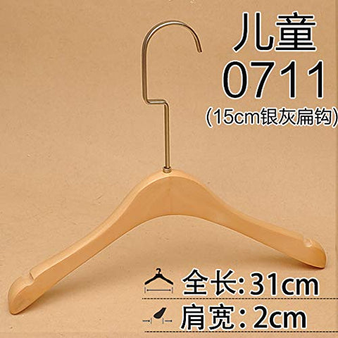 Xyijia Hanger (5Pcs/ Lot Wooden Hangers High-End Baby Children's Clothing Store with Cute Hangers Children's Clothing